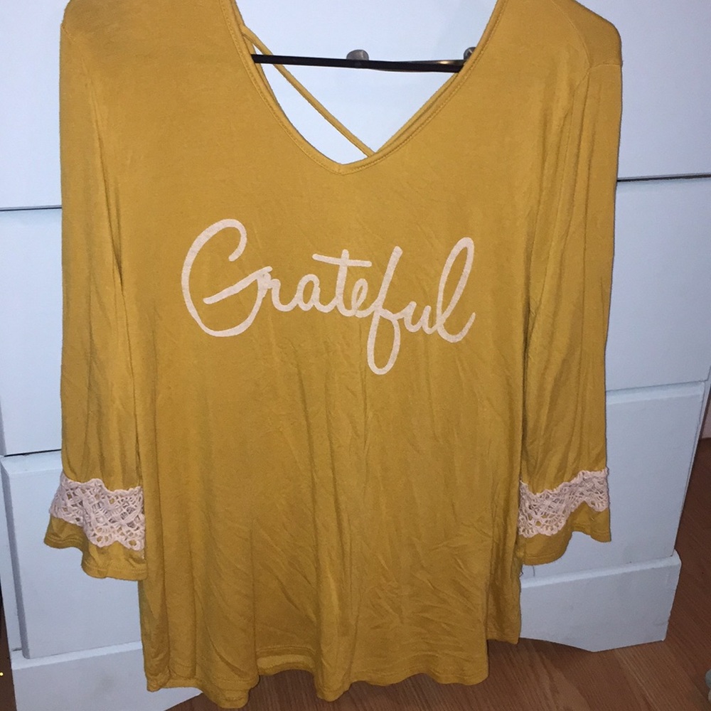 A long sleeve tee